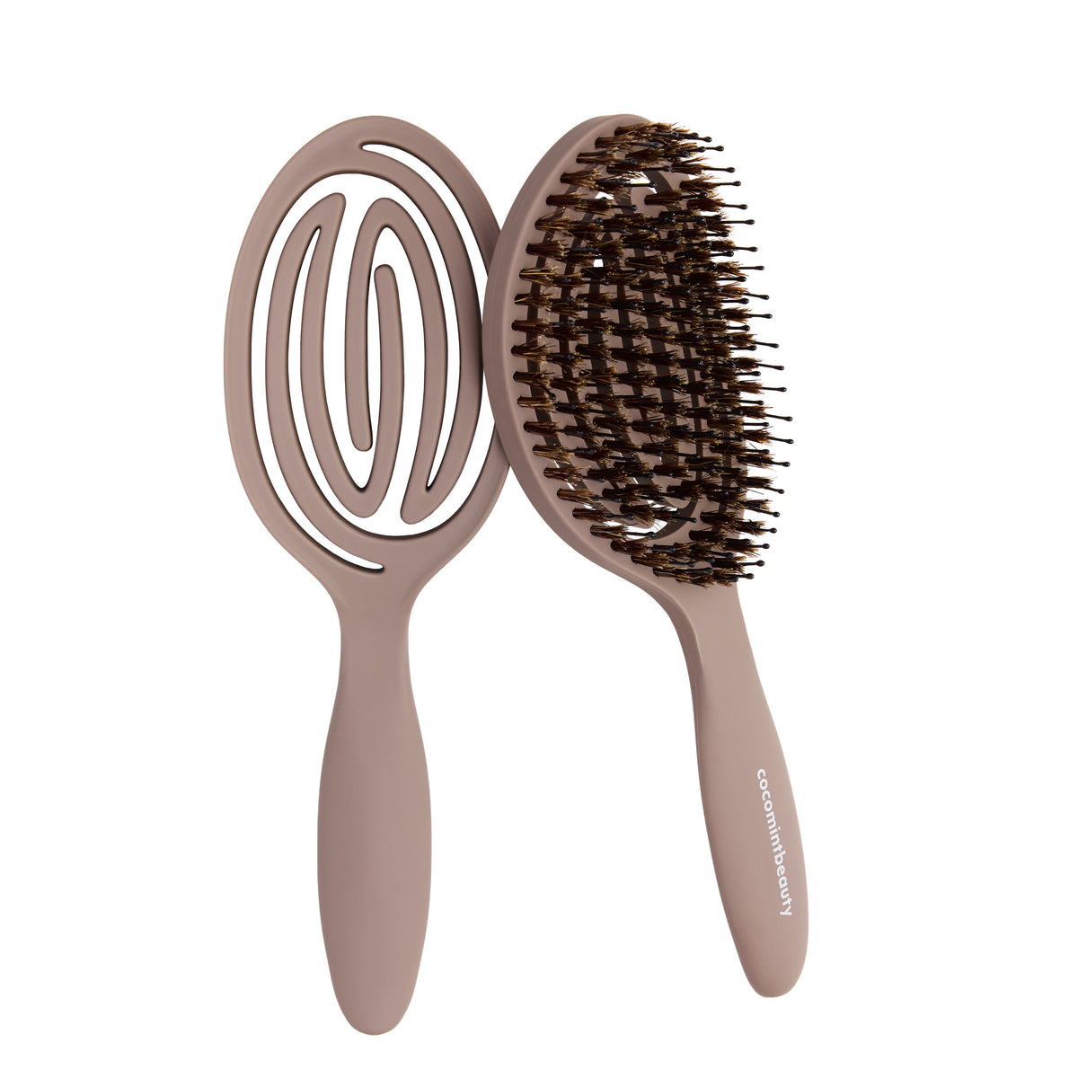 The Boar's Hair Wellness Brush - Soft Taupe