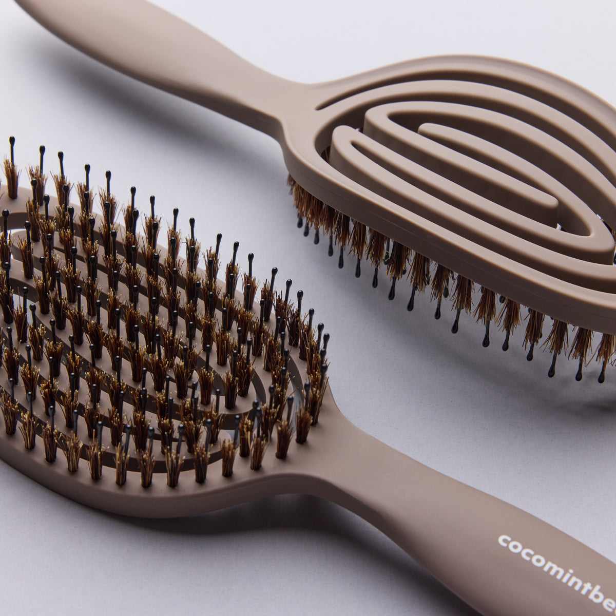 The Boar's Hair Wellness Brush - Soft Taupe
