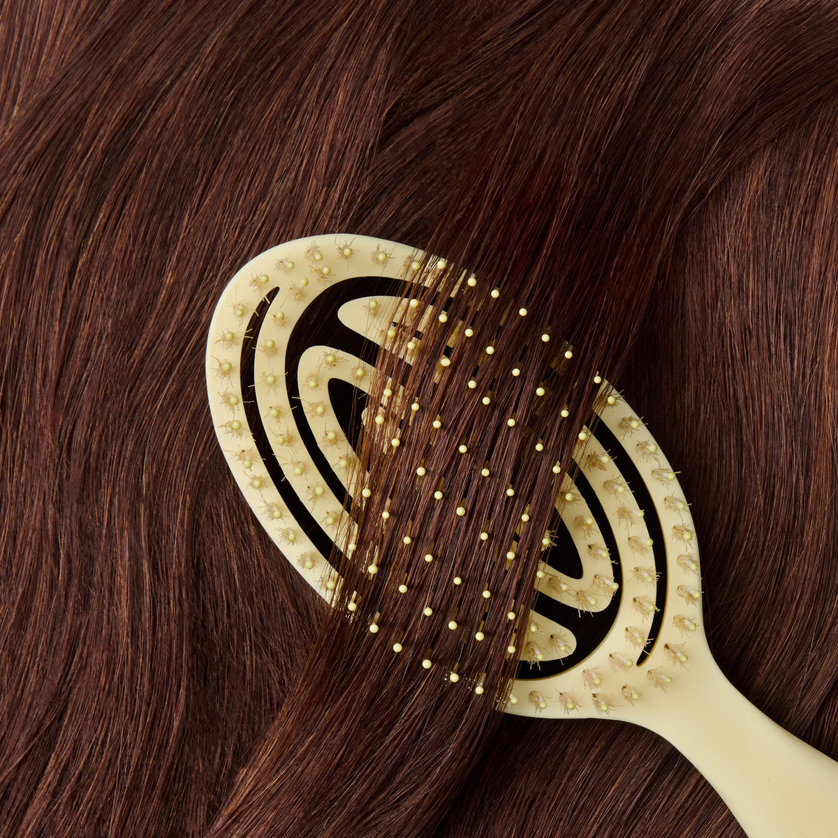 The Boar's Hair Wellness Brush - Banana Milk