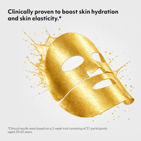 Cocomint Beauty Korean face mask with collagen shown with clinical claims of boosted skin hydration and elasticity