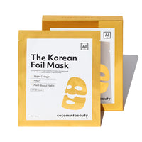 Box set of Cocomint Beauty Korean face mask with collagen